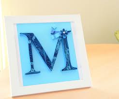 Quilling template for letter m : Paper Quilling Letter M 3 Steps Instructables
