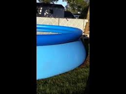 Intex Easy Set Pool Youtube Easy Set Pools Pool Little Pool