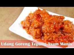 Masukkan cabe merah dan tambahkan tepung maizena yang sudah dikasih air lalu aduk sampai mengental. Cara Memasak Udang Pedas Asam Manis Bisabo Channel