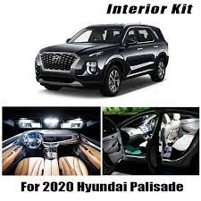 Our largest and most spacious suv ever: 8x Canbus Error Free Led Interior Light Kit Package For 2020 Hyundai Palisade Car Accessories Map Dome Trunk License Light Signal Lamp Aliexpress