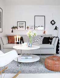 This tiny abode is an exceptional study in taking advantage of what you have. 10 Ideas To Decorate Your Small Living Room In Your Rented Flat Small Living Room Design Living Room Scandinavian Small Living Room Decor