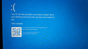 Windows 10 Blue Screen Error Microsoft Community