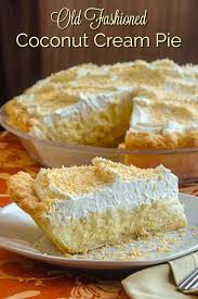 Coconut Cream Pie. A real old fashioned, homemade from scratch recipe!