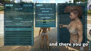How To Unlock All Haircuts And Beards In 60 Seconds Ark 2020 Hint For Servers In Describtion Youtube
