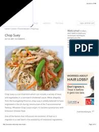 Add the stewed tomatoes, juices and all. Chop Suey Recipe Chinese Cuisine Asian Cuisine