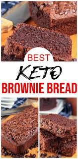 Get Ready To Bake Up The Best Keto Bread Yummy Low Carb Chocolate Brownie Loaf Bread Recipe Light Thanksgiving Desserts Best Keto Bread Easy Keto Bread Recipe