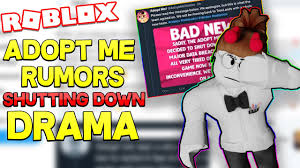Adopt Me Fake Shutting Down Parody Drama Youtube