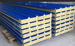 Roof sandwich panels 120 mm with mineral wool insulation ...
