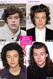 Harry Styles Hair Evolution His Hairstyles Throughout The Years Harry Styles Hair Harry Styles Smile Hair Evolution