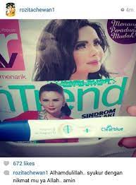What does this all mean? Rozita Che Wan Sahkan Hamil Di Instagram Hiburan Mstar