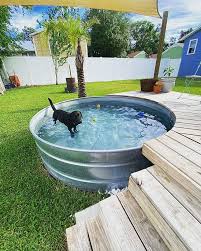 Stock Tank Pools Aren T Just For Hoomans Mduett211 Follow Stocktankpools And Visit Our Stock Tank Pool Stock Tank Stock Tank Swimming Pool