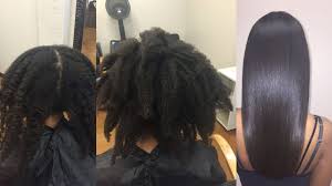Blowout haircuts blowout haircut is also known as temple fade, brooklyn fade, afro blowout, and although most commonly seen on black hair, high top hairstyles are becoming a cool hair trend and. Brazilian Blowout On African American Hair Kn Hair