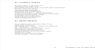 Aut sura boi ma nian dungdungonhu bulan i surathononhu ma di si isi ni rohanghi. Lirik Lagu Keroncong Pdf Document