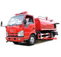 ISUZU NHR 3000liters water bowser fire engine for sale