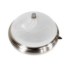 Dream Lighting 12volt Led Glass Ceiling Light Fixture For Rv Trailer Motorhome Boat Interior Dinette Decor Warm White With Switch 9 6inch Walmart Com Walmart Com