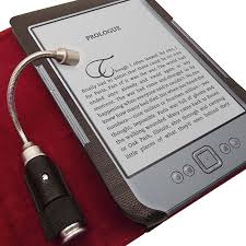 Luminous Case With Light For Amazon Kindle Black Red