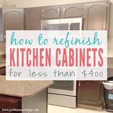 gel staining kitchen cabinets for an