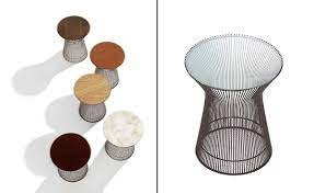 Steeped in the history of modernism, our vision is carried forward today by the most talented contemporary designers. Platner Bronze Side Table Hivemodern Com