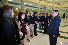 Filosofocefet · wemonjess · magiciandumdum · perpetually_aroused . Kim Jong Un Enjoys Performance By South Korean Pop Stars The Times Of Israel