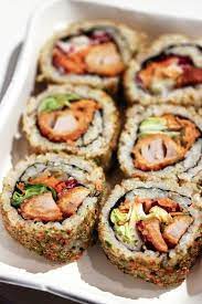 Pin By Maddie Alello On Delicious X Sushi Recipes Yummy Food Food