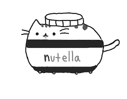 Cat lounging on a bed in front of the fireplace. Pusheen Nutella Coloring Page Free Printable Coloring Pages For Kids