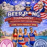 Summer Kickoff Beer Pong Tournament
