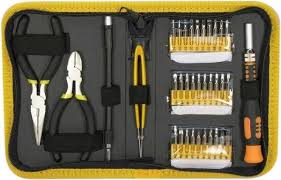 Common tools and equipment for computer system servicing. List Of 7 Hand Tools For Your Computer Hardware Repair Kit