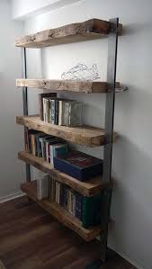 Free Standing Reclaimed Timber Shelf Bookshelves Diy Reclaimed Wood Shelves Wood Bookshelves