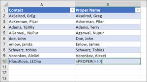 I am trying to convert a field in an excel sheet (e.g. Change The Case Of Text In Excel