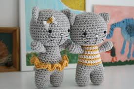 Small Cat With Joined Legs Free Amigurumi And Crochet Patterns Lilleliis Crochet Cat Pattern Crochet Patterns Amigurumi Crochet Cat