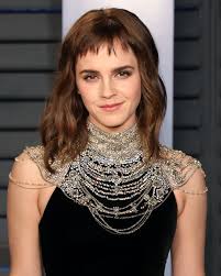 Emma Watson Hair at the 2018 Oscar Awards 