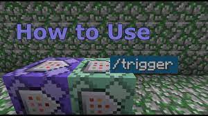 I want the command block to detect when a player walks into a certain x y z coordinate. How To Make Custom Commands With Trigger Minecraft Command Block Youtube