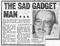 George Cooks' "Rowe Street Records" in the Sydney "Daily Mirror"