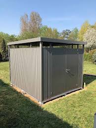 Biohort Highline Metal Tool Shed Metal Garden Shed In 2020 Garden Shed Patio Storage Shed