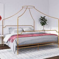 Maybe you would like to learn more about one of these? The Prettiest Gold Bed Frames For Every Price Point And Style Huffpost Life