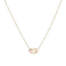 Love Knot Necklace Knot Necklace Delicate Necklace Simple Necklace