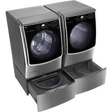 Large capacity stackable washer and dryer. Lg Wm9000hva Mega Large Capacity Twin Wash Suite Mini Washer And Dryer Washer And Dryer Lg Electronics