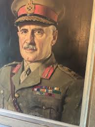 Kenneth Forbes Artist portrait of General Sr Alan G Cunningham 1933 War Art  Rare