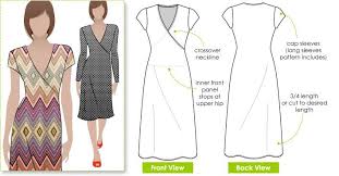 Slip On Suzie Dress Patterns Diy Sewing Dresses Wrap Dress Pattern