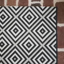 Black And White Area Rug Png Ammons Geometric Flatweave Black White Indoor Outdoor Area Rug Geometric Flatweave Area Rugs Outdoor Area Rugs