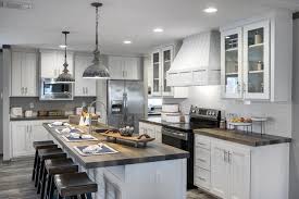Farmhouse Kitchen In Littlefield Modular Home By Clayton Manufactured Home Manufactured Home Remodel Home Remodeling