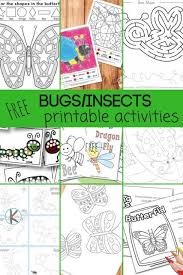 If you teach english to kindergarten kids, you don't need me to tell you that it can a little bit challenging. 50 Free Printable Insect Worksheets
