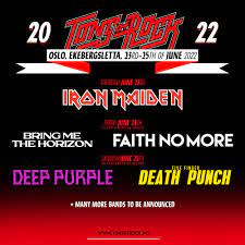 Faith no more (founded 1981) is an american rock band from san francisco, california, u.s. Tons Of Rock Festival 2022 In Ekeberg No Guide Tickets Festivalsunited Com