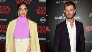 This is likely because that story was cut, along with the aforementioned kissing scene. Tessa Thompson And Chris Hemsworth To Reunite For Men In Black Spin Off