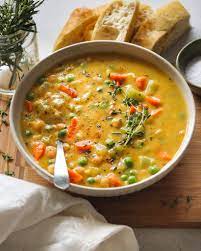 One Pot Creamy Vegetable Soup Recipe Creamy Vegetable Soups Vegan Soup Recipes Vegan Soup