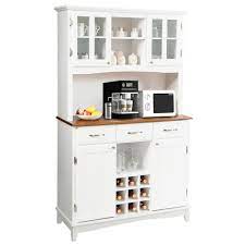 Ratings, based on 13 reviews. Costway Buffet And Hutch Kitchen Storage Cabinet Cupboard W Wine Rack Drawers White Walmart Com Walmart Com