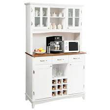 Check spelling or type a new query. Costway Buffet And Hutch Kitchen Storage Cabinet Cupboard W Wine Rack Drawers White Walmart Com Walmart Com
