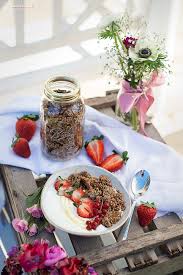 Knusper Granola Granola Rezept Granola Selber Machen Granola Mit Zimt Granola Mit Joghurt Joghurt Mit Granola Und International Recipes Food Creative Food
