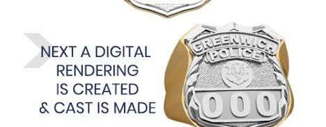 necklaces with pendant badges from www.policejewelry.com