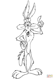 Wile E Coyote Super Coloring Cartoon Coloring Pages Cartoon Drawings Coloring Pages